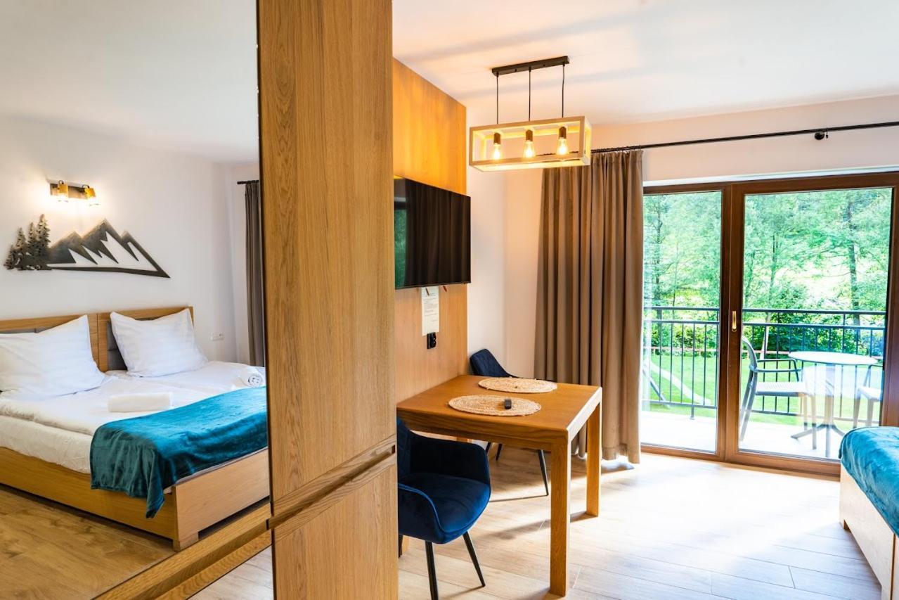 Apartamenty Mariza Szczawnica Jaworki: Mountain Retreat with Heated Pool & Sauna Exterior photo